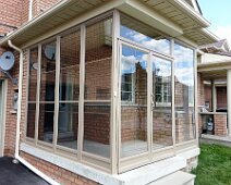 removed posts enclosure porch enclosure with a double door. Get a free quote now