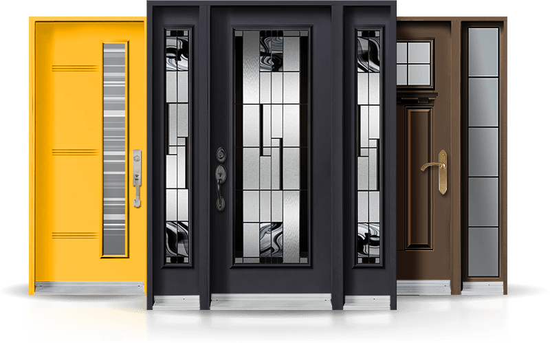Front door finishes and colors