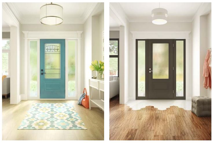 Entry doors configuration options